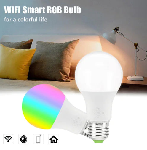 Smart WiFi Bluetooth RGBW LED Bulb 4.5W/6.5W
