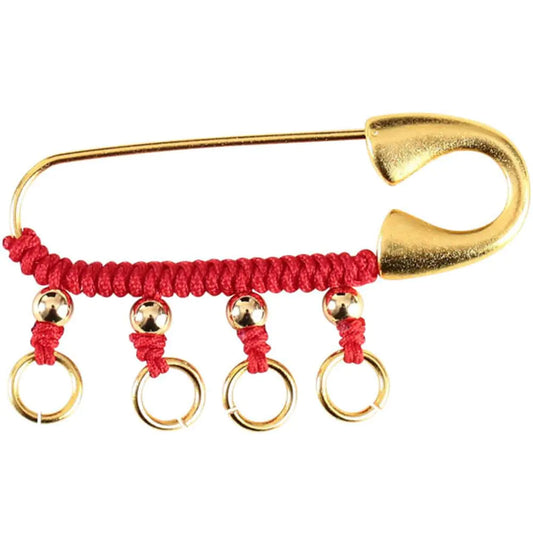 ORFOFE Brooch Jewlery Diaper Newborn Ladies Metal Protection Jewelry Protection for Diaper Pin Household Safety Pin Decorative Safety Pin Collar Brass