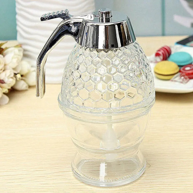 Honey Drip Dispenser with Japanese Squeeze Bottle (One)