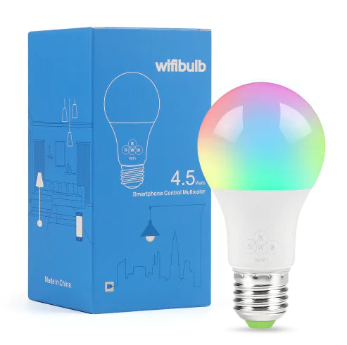 Smart WiFi Bluetooth RGBW LED Bulb 4.5W/6.5W